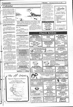 The Review Wed, November 15, 1989 (Page 27)