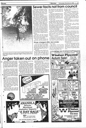 The Review Wed, November 8, 1989 (Page 5)