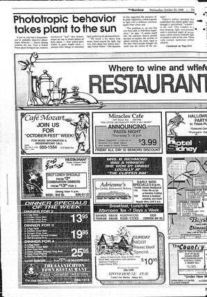 The Review Wed, October 25, 1989 (Page 54)