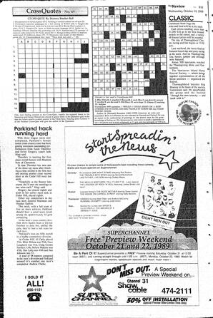 The Review Wed, October 18, 1989 (Page 34)