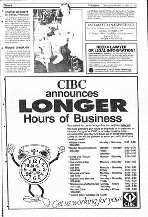 The Review Wed, October 18, 1989 (Page 9)