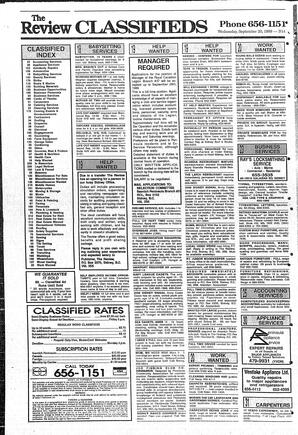 The Review Wed, September 20, 1989 (Page 38)