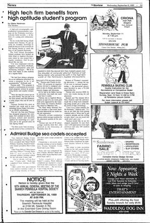 The Review Wed, September 6, 1989 (Page 5)