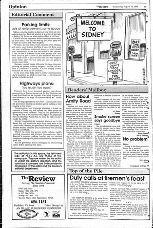 The Review Wed, August 16, 1989 (Page 6)