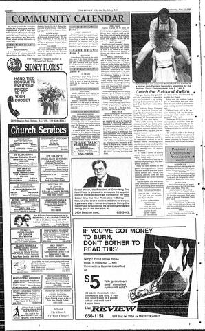 The Review Wed, May 31, 1989 (Page 18)