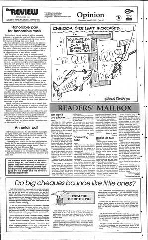 The Review Wed, May 17, 1989 (Page 4)