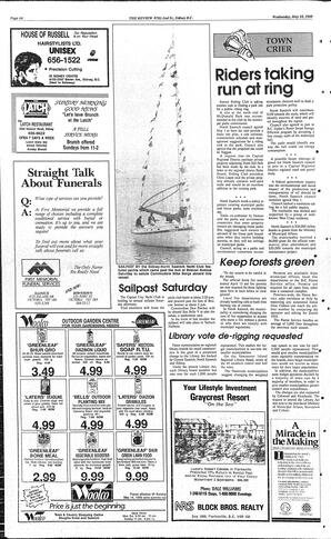 The Review Wed, May 10, 1989 (Page 6)