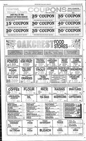 The Review Wed, March 29, 1989 (Page 30)