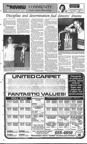 The Review Wed, March 29, 1989 (Page 15)