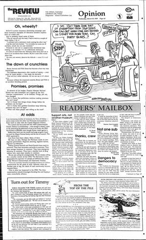 The Review Wed, March 29, 1989 (Page 4)