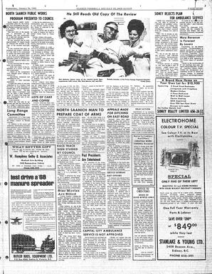 Saanich Peninsula And Gulf Islands Review Wed, January 24, 1968 (Page 7)
