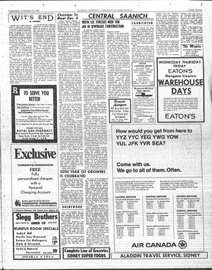 Saanich Peninsula And Gulf Islands Review Wed, November 15, 1967 (Page 3)