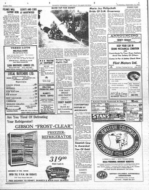 Saanich Peninsula And Gulf Islands Review Wed, September 13, 1967 (Page 2)