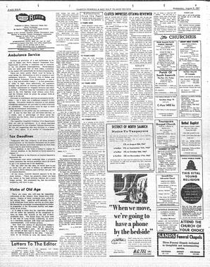 Saanich Peninsula And Gulf Islands Review Wed, August 9, 1967 (Page 4)