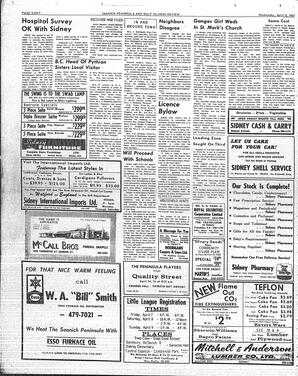 Saanich Peninsula And Gulf Islands Review Wed, April 5, 1967 (Page 8)
