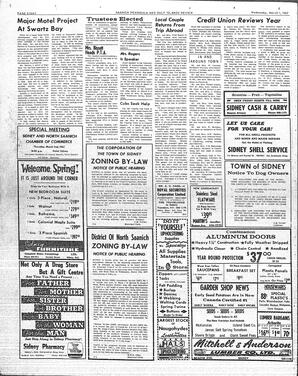 Saanich Peninsula And Gulf Islands Review Wed, March 1, 1967 (Page 8)
