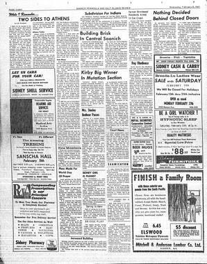 Saanich Peninsula And Gulf Islands Review Wed, February 8, 1967 (Page 8)
