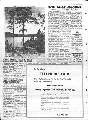 Saanich Peninsula And Gulf Islands Review Wed, September 21, 1966 (Page 6)