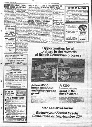 Saanich Peninsula And Gulf Islands Review Wed, August 31, 1966 (Page 7)