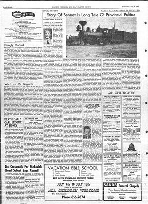 Saanich Peninsula And Gulf Islands Review Wed, July 6, 1966 (Page 4)