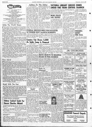 Saanich Peninsula And Gulf Islands Review Wed, June 8, 1966 (Page 4)