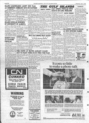 Saanich Peninsula And Gulf Islands Review Wed, June 1, 1966 (Page 6)