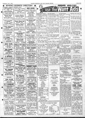 Saanich Peninsula And Gulf Islands Review Wed, June 1, 1966 (Page 5)