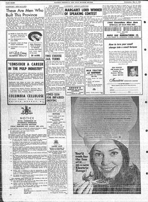 Saanich Peninsula And Gulf Islands Review Wed, May 4, 1966 (Page 8)