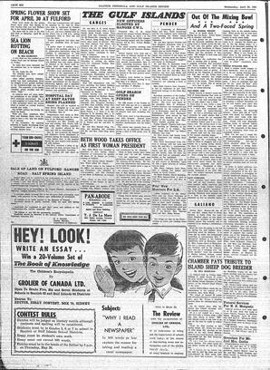 Saanich Peninsula And Gulf Islands Review Wed, April 20, 1966 (Page 6)
