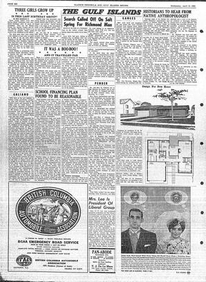 Saanich Peninsula And Gulf Islands Review Wed, April 13, 1966 (Page 6)