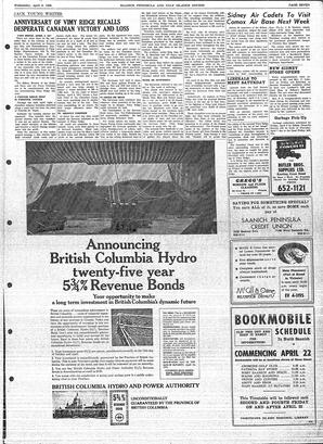 Saanich Peninsula And Gulf Islands Review Wed, April 6, 1966 (Page 7)