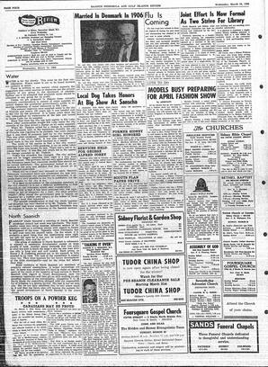 Saanich Peninsula And Gulf Islands Review Wed, March 16, 1966 (Page 4)