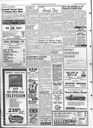 Saanich Peninsula And Gulf Islands Review Wed, March 9, 1966 (Page 2)