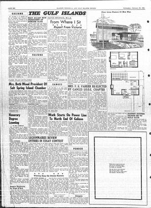 Saanich Peninsula And Gulf Islands Review Wed, February 23, 1966 (Page 6)