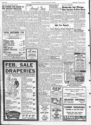 Saanich Peninsula And Gulf Islands Review Wed, February 2, 1966 (Page 2)