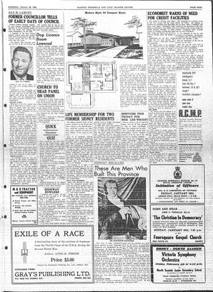 Saanich Peninsula And Gulf Islands Review Wed, January 26, 1966 (Page 9)