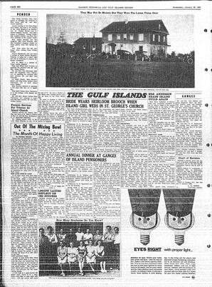 Saanich Peninsula And Gulf Islands Review Wed, January 26, 1966 (Page 6)