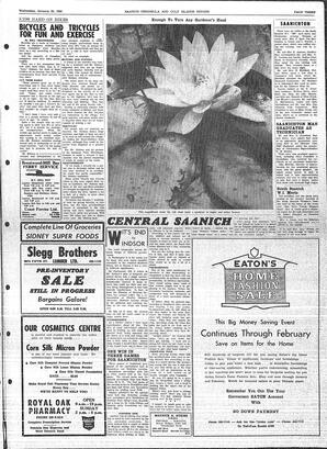 Saanich Peninsula And Gulf Islands Review Wed, January 26, 1966 (Page 3)