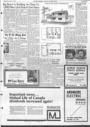 Saanich Peninsula And Gulf Islands Review Wed, January 12, 1966 (Page 7)