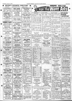 Saanich Peninsula And Gulf Islands Review Wed, January 12, 1966 (Page 5)