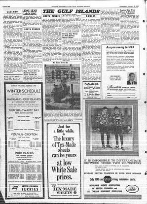 Saanich Peninsula And Gulf Islands Review Wed, January 5, 1966 (Page 6)