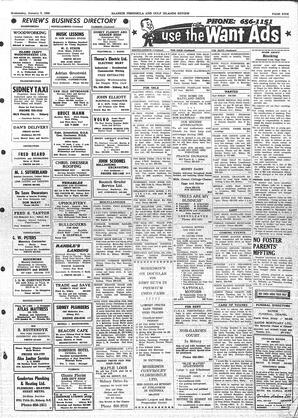 Saanich Peninsula And Gulf Islands Review Wed, January 5, 1966 (Page 5)