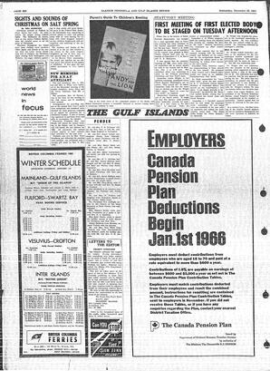 Saanich Peninsula And Gulf Islands Review Wed, December 29, 1965 (Page 6)