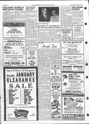 Saanich Peninsula And Gulf Islands Review Wed, December 29, 1965 (Page 2)