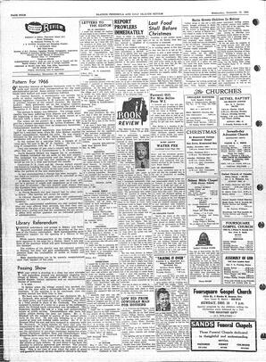 Saanich Peninsula And Gulf Islands Review Wed, December 15, 1965 (Page 4)