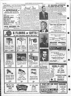 Saanich Peninsula And Gulf Islands Review Wed, December 15, 1965 (Page 2)