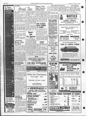 Saanich Peninsula And Gulf Islands Review Wed, December 8, 1965 (Page 2)