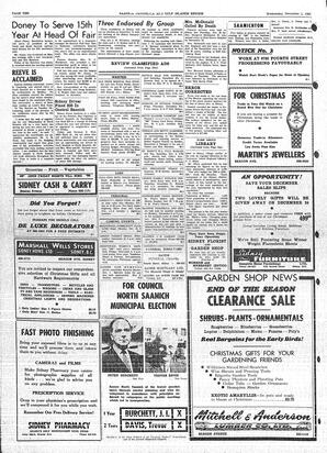 Saanich Peninsula And Gulf Islands Review Wed, December 1, 1965 (Page 10)