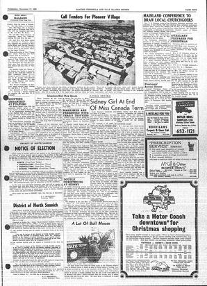 Saanich Peninsula And Gulf Islands Review Wed, November 17, 1965 (Page 9)