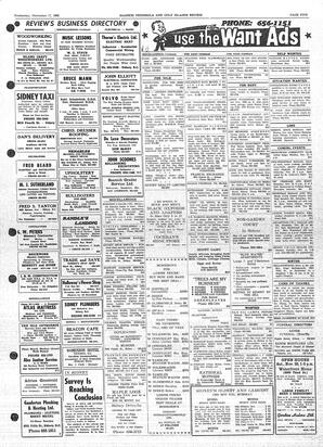 Saanich Peninsula And Gulf Islands Review Wed, November 17, 1965 (Page 5)